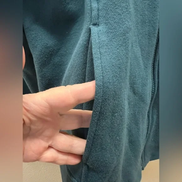 ALL IN MOTION  NEW NO TAGS   Teal Full-Zip Hoodie - Picture 2 of 7